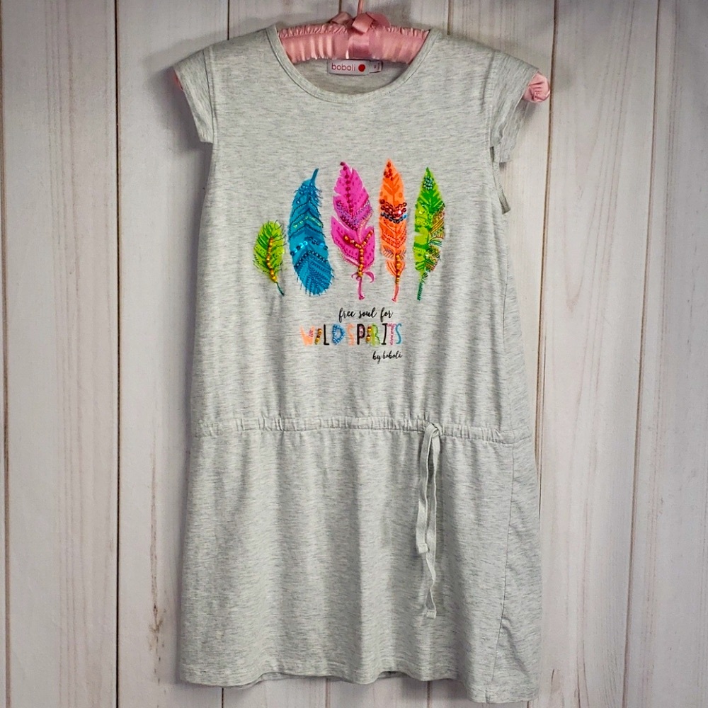 BOBOLI 10 Drop Waist Dress T Shirt Free Spirit
